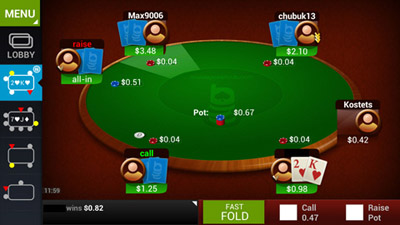 Next! poker for mobile phone